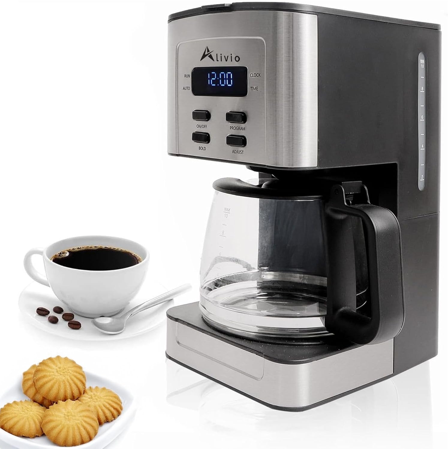 Alivio programmable filter coffee machine